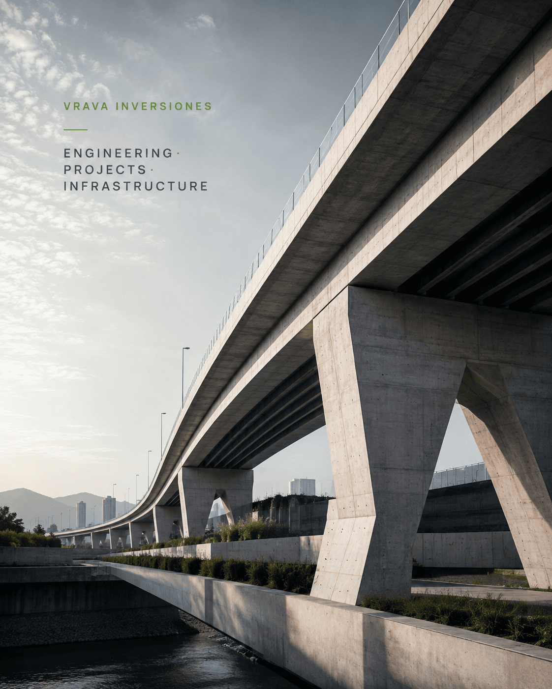 Infraestructura e ingeniería civil — VRAVA Inversiones